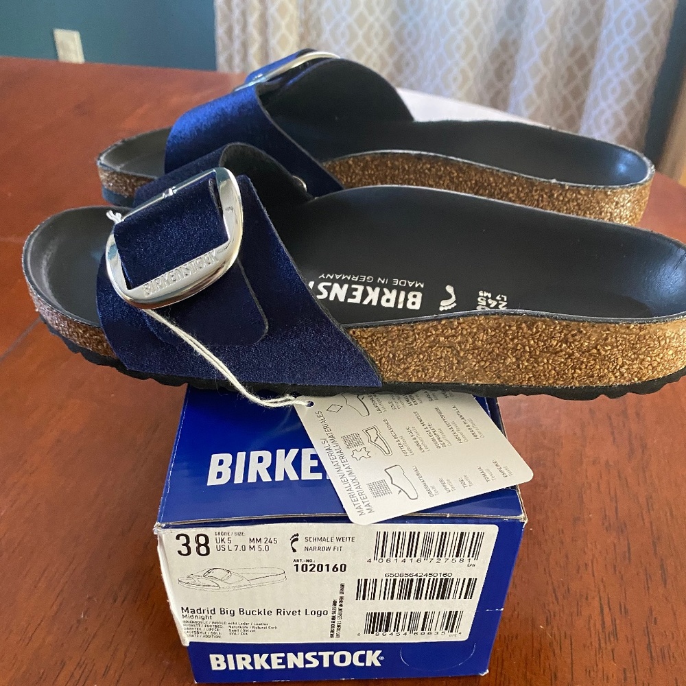 Birkenstock Madrid Big Buckle Slide